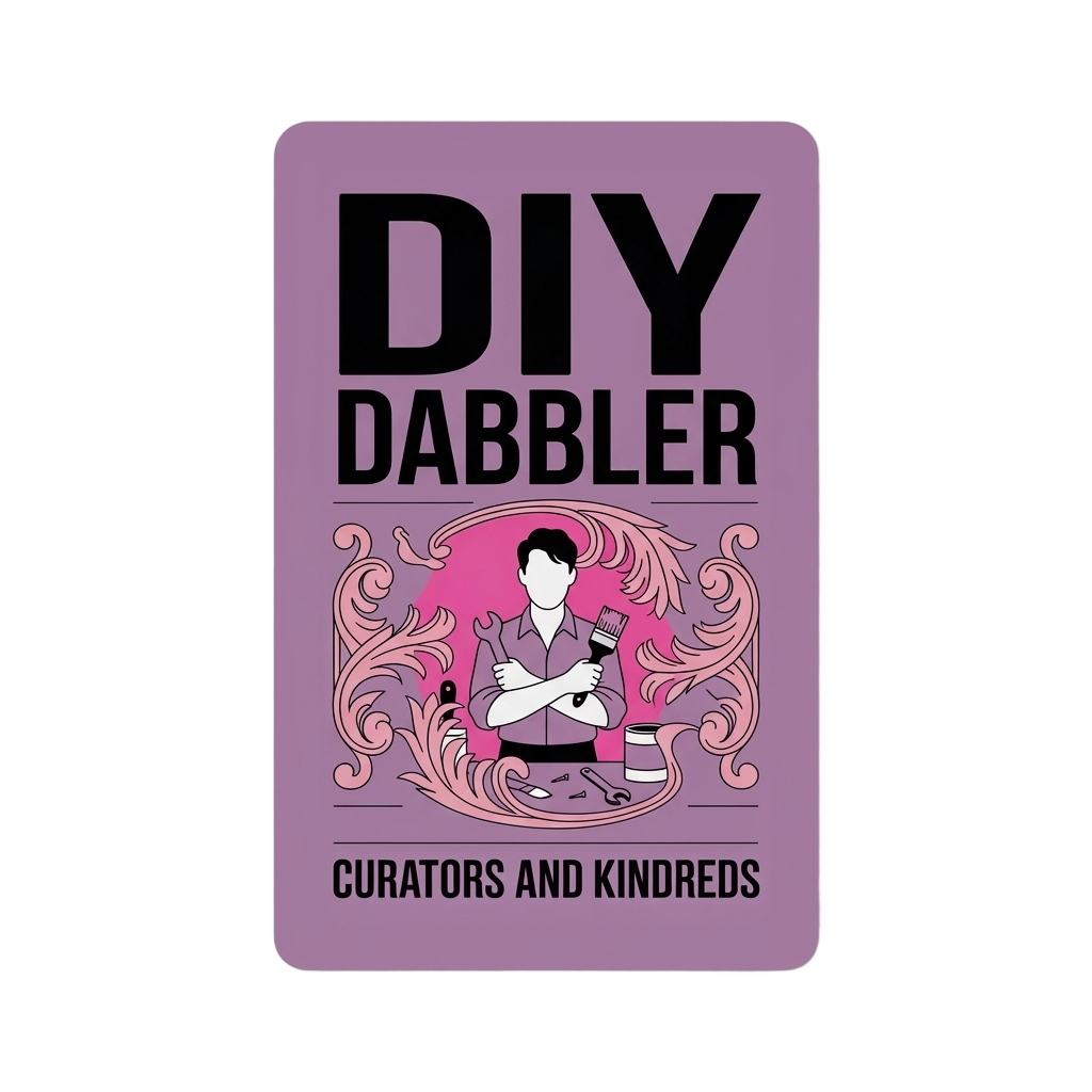 DIY Dabbler vibe card – gifts for makers and hobbyists who love hands-on projects and crafting