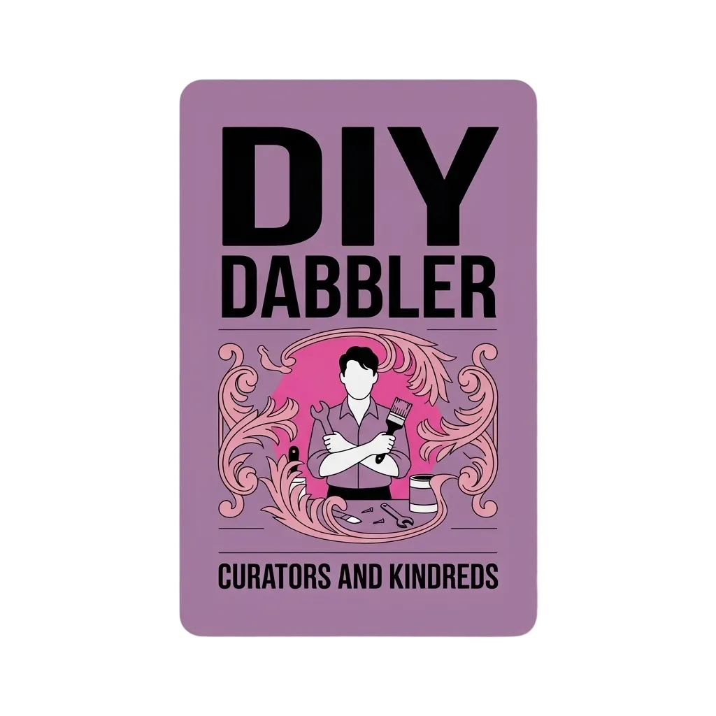 DIY Dabbler vibe card – gifts for makers and hobbyists who love hands-on projects and crafting